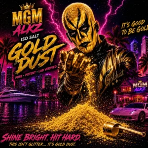 MGMALKZ -15 ISO Salt Gold Dust